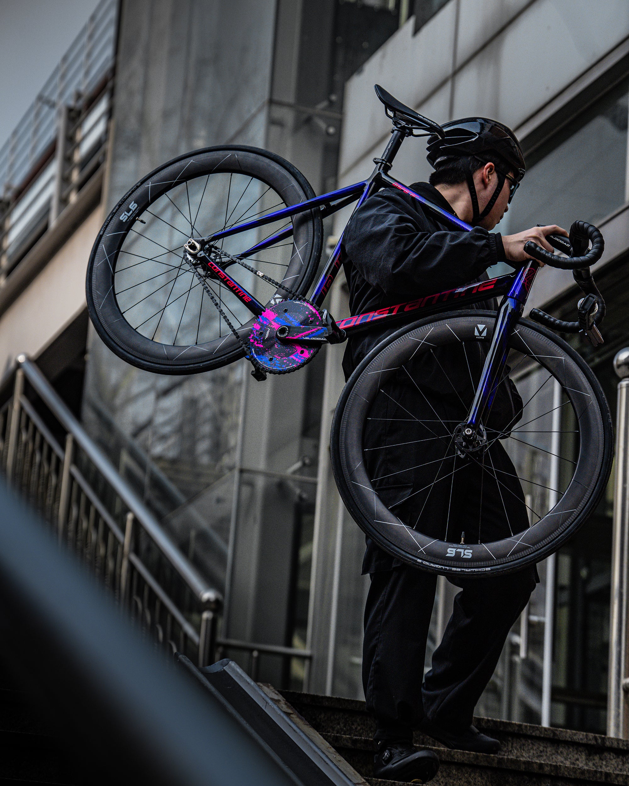 Barnard Frame Set - Matt Black – CONSTANTINEBIKES
