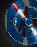 Velocidad VC-2 Marble Disc Crankset - Blue