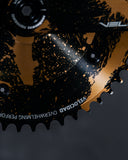 Velocidad VC-2 Marble Disc Crankset - Black Gold