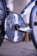 Velocidad VC-2 Marble Disc Crankset - Black White