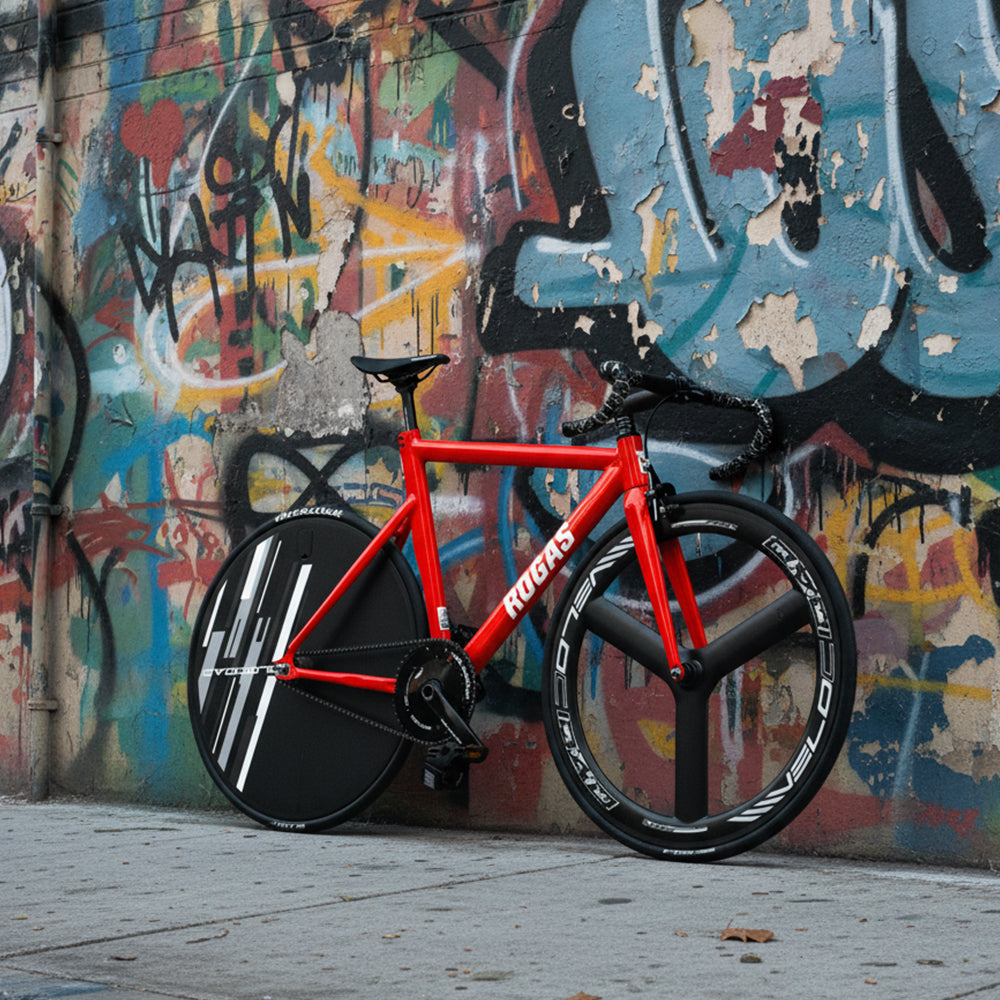 Rogas Downtown Frame Set 2025 - Red